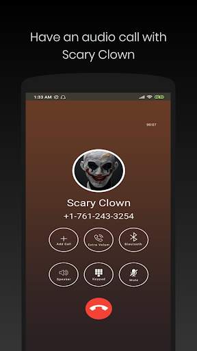 Video call and Chat from Scary Clown Simulation screenshot 3