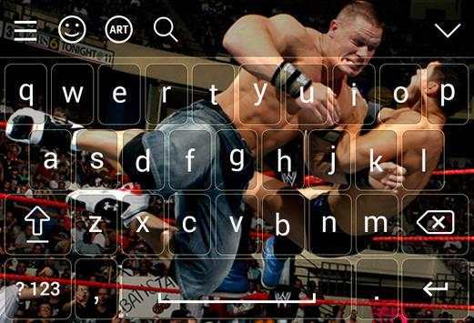 Www John Cena Keyboard HD wallpaper screenshot 2