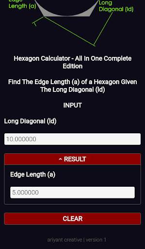 Hexagon Calculator - All In One Complete Edition screenshot 5