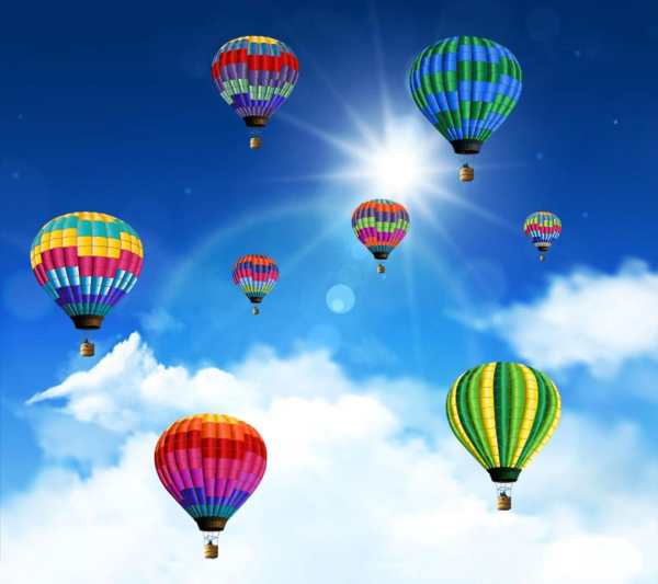 Blue Sky Balloon LWP screenshot 1