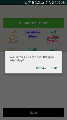 TxT Sticker Maker for WhatsApp – GB WA screenshot 2