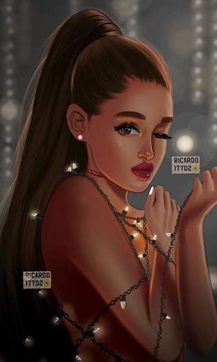 Ariana Grande Cartoon Images screenshot 10