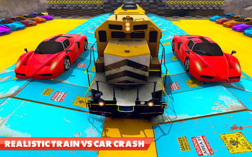 Train Vs Car Crash: Racing Games 2019 screenshot 5