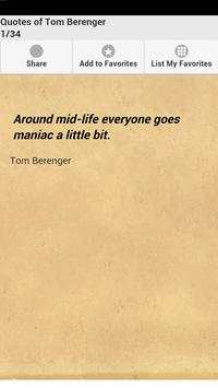 Quotes of Tom Berenger screenshot 1