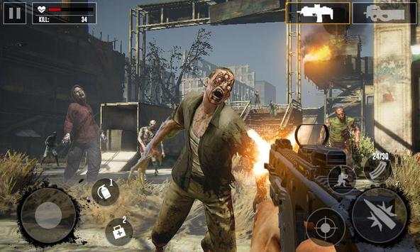 Zombie Shooting Killing The Apocalypse 3D screenshot 4