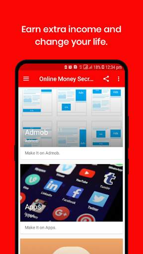 Online Money Secrets - Make money online apps स्क्रीनशॉट 4