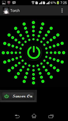 Sensor Torch   Flashlight  LED screenshot 3