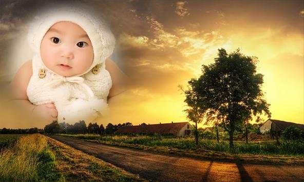Beautiful Village Nature Photo Frames Application screenshot 2