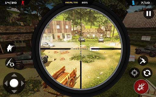 Sniper Ghost Fps Commando Warrior- Jungle Survival screenshot 2
