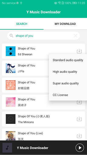 Free Music & Player & MP3 Downloader screenshot 1