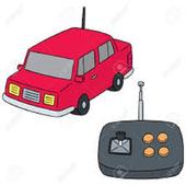 RC car control icon