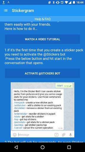 Stickergram (Telegram, WhatsApp Sticker Builder ) screenshot 6