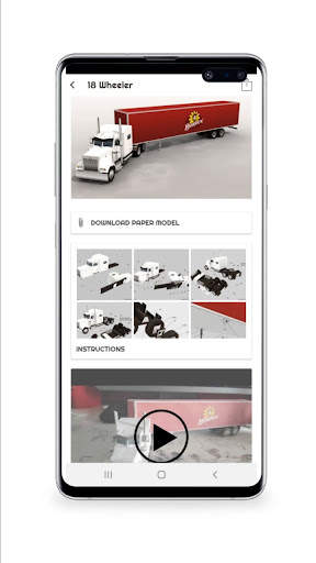 Super Truck & Bus Papercraft screenshot 3