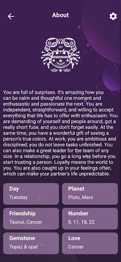 Scorpio Daily Horoscope screenshot 3