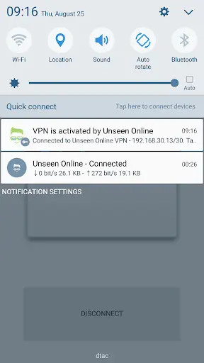 FREE VPN - Unseen Online screenshot 4