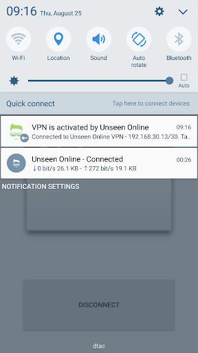 FREE VPN - Unseen Online screenshot 4