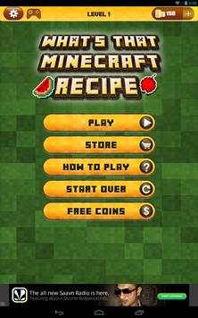 Guess The Recipe For Minecraft screenshot 11