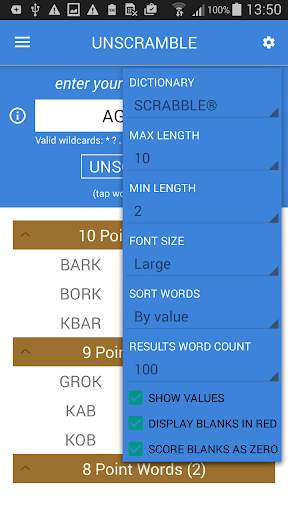 Unscramble Letters 3 تصوير الشاشة