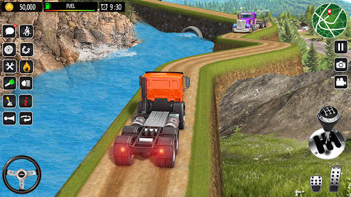 Mountain Truck Driving Games screenshot 4
