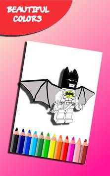How to color Lego Batman (coloring game) screenshot 1