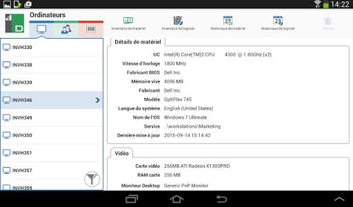 Console de NetSupport DNA screenshot 6