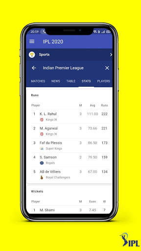 IPL 2020 - Live Score, Matches, News etc screenshot 5