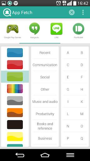 App Fetch (app launcher) screenshot 1