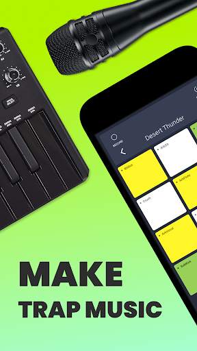 Trap Drum Pads 24 - Make Beats screenshot 1