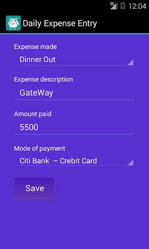 Daily Expense screenshot 2