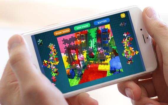 Jigsaw Lego Peppa screenshot 6