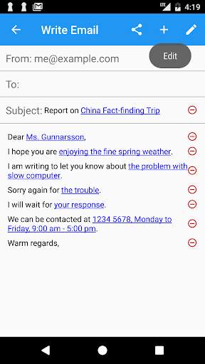 Practical Workplace Email скриншот 2