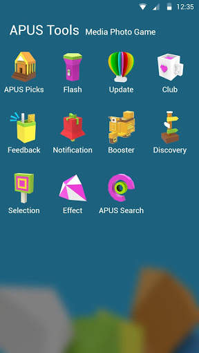 LOWPOLY STYLE theme for APUS 3 تصوير الشاشة