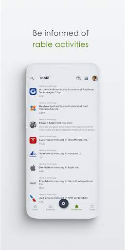 Rable: Social Investing & Portfolio Tracker screenshot 3