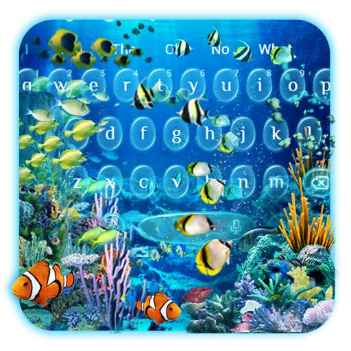Underwater Aquarium Fish Keyboard 10001002