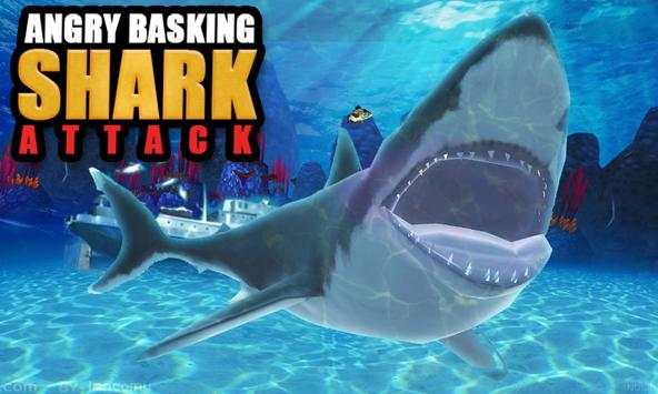 Angry Basking Shark Attack स्क्रीनशॉट 1