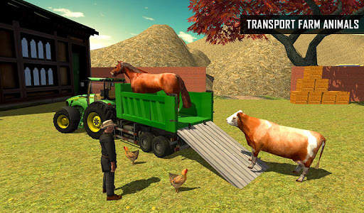 Real Offroad Farm Tractor Driving : Driving Game screenshot 12