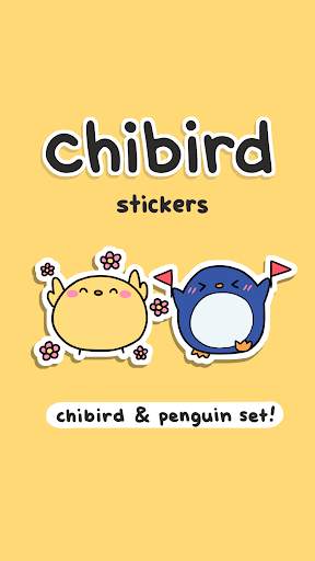 Chibird Sticker Keyboard screenshot 1