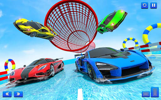 Water Surfing Car Stunt Games: Car Racing Games screenshot 2