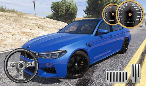 Drive BMW M5 & Parking School screenshot 3
