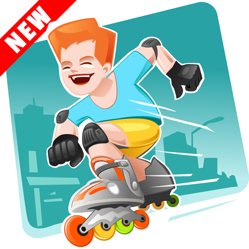 Super Sky Roller - Sky Skating Game أيقونة