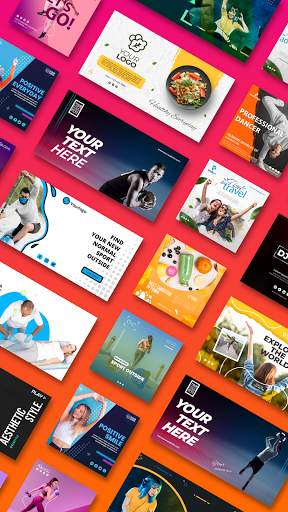 Social Media Post Maker: Graphic Design Ad Poster screenshot 2