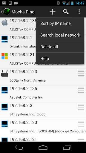 Mocha Ping Lite screenshot 3