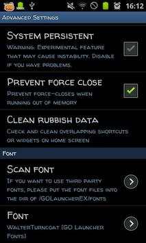 GO Launcher Fonts screenshot 5