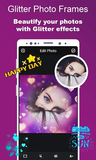 Glitter Photo Frames : Pictures Effects screenshot 1
