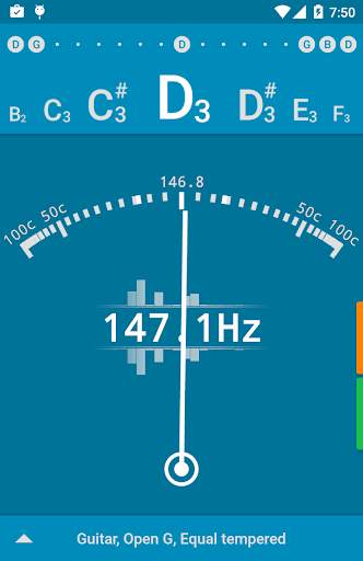 Tuner - gStrings Free screenshot 2