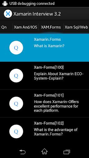 Xamarin  Interview  Hot FAQ questions screenshot 5