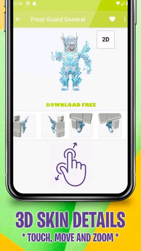My Free Robux Roblox Skins Inspiration – RobinSkin screenshot 2