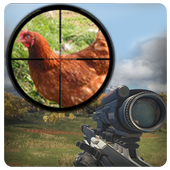 Chicken Shoot 3D Sniper Shooter icon