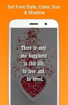 Text On Photo - Quote Pic screenshot 5