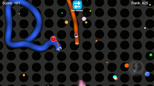 Snake io worms battle zone io screenshot 3